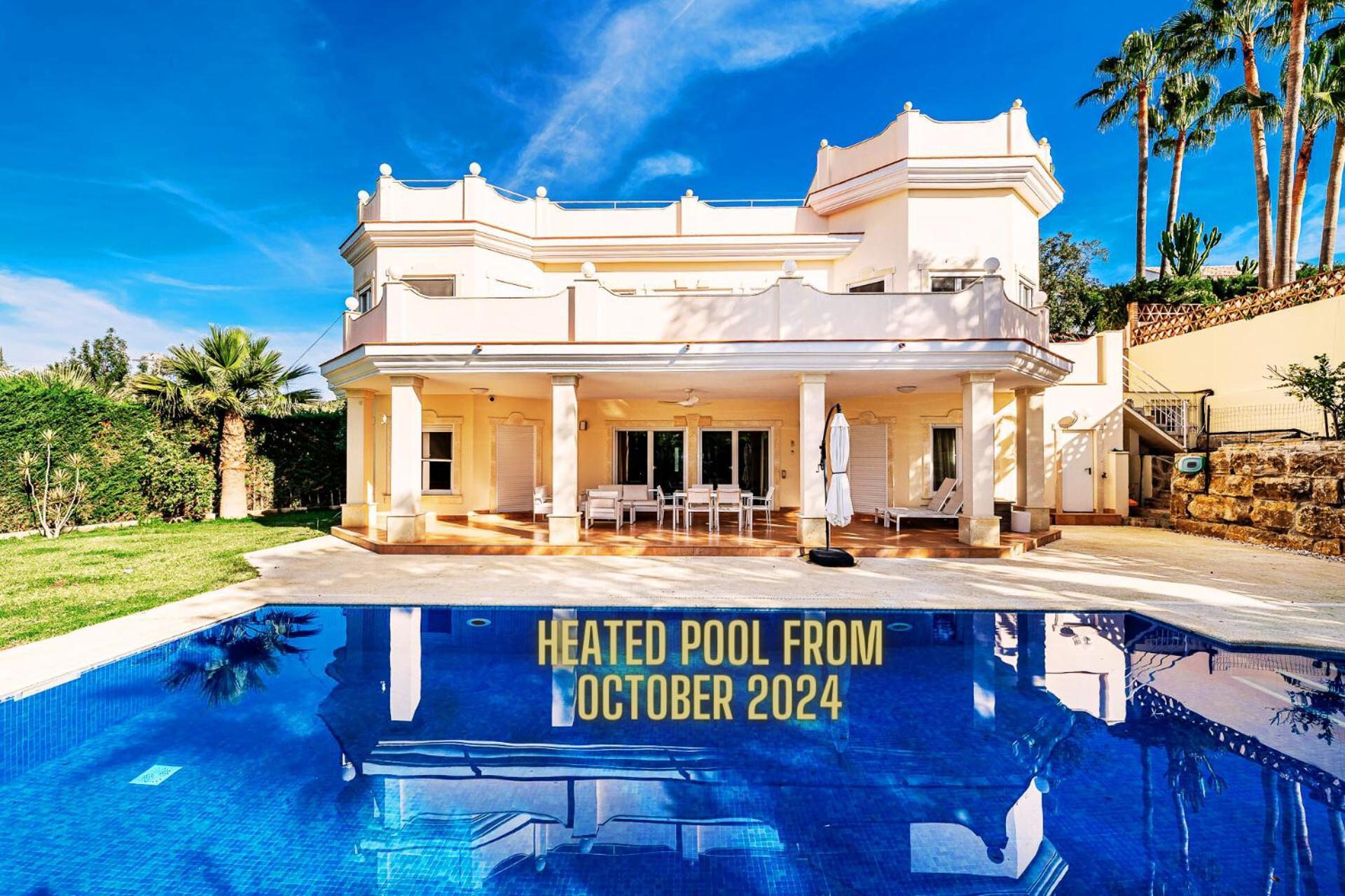 Villa Svim, Walking Distance To The Beach! มาร์เบยา ภายนอก รูปภาพ